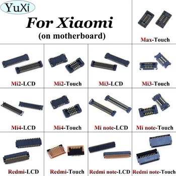 

YuXi Touch Screen / LCD Display Charging FPC Plug Connector for Motherboard for xiaomi Mi 4 Mi4 Mi3 Mi2 note Max for Redmi note