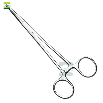 

Veterinary medical stainless steel hemostatic forceps surgical scissors elbow straight plucking veterinary instruments pig sheep