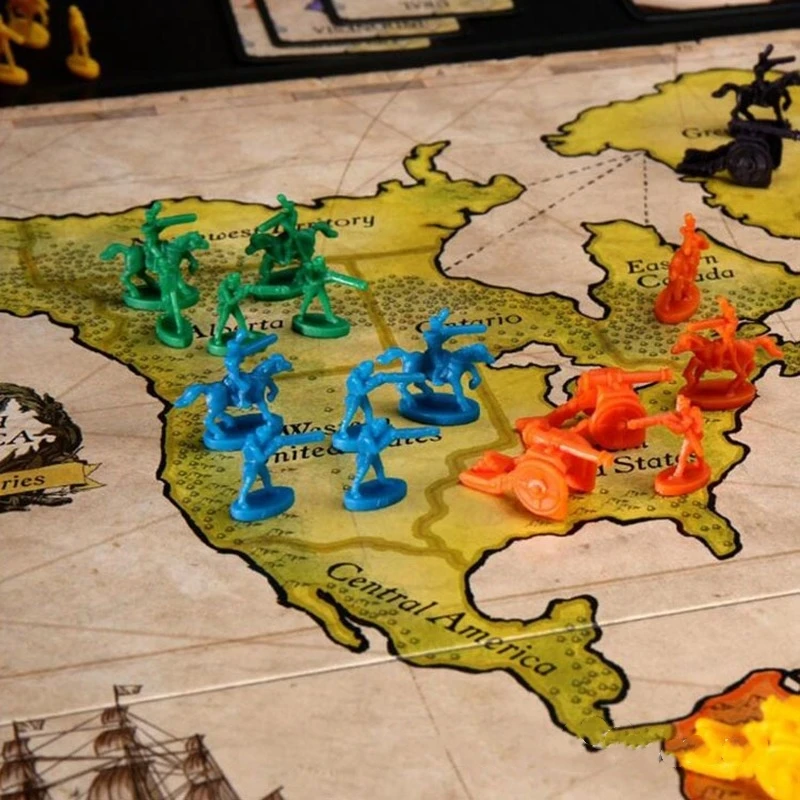  Hasbro Gaming English Board Game RISK Strategic Conquest Table Games Chess Party Toys for Adult Chi