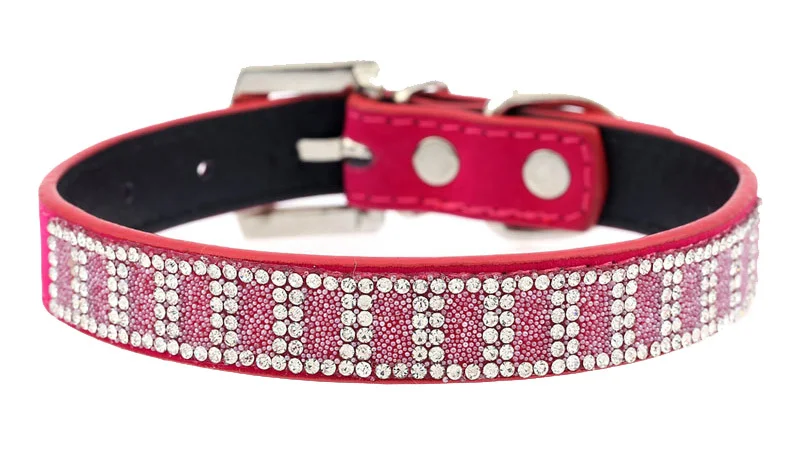 dog collar rhinestone