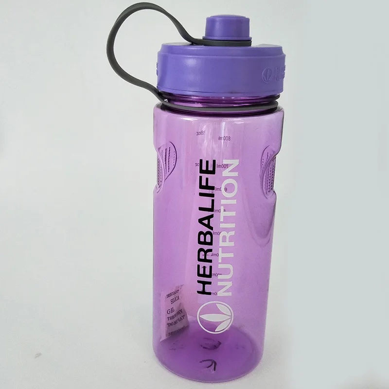 Прямая цена завода 1000 мл добавки herbalife бутылка с водой пространство с соломой изготовленный на заказ шейкер Спортивная бутылка - Цвет: 1000ml purple