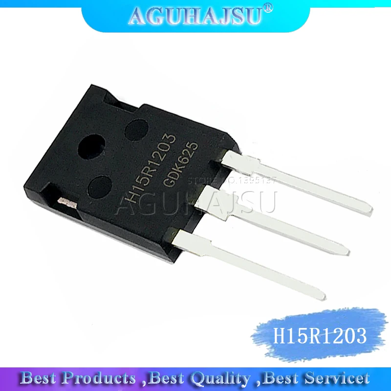 5 шт. H15R1203 IHW15N120R3 15A 1200V IGBT трубка Новый оригинал | Электронные компоненты и