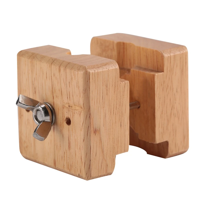 

Professional Wooden Watch Case Block Vise Clamp Movement Watch Repair Tool Kits for Watchmakers