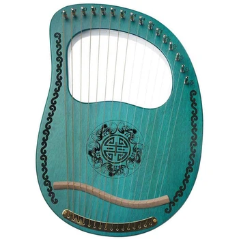 

Harp Lyre,Mahogany 16 String Harp,with Tone Wrench,Suitable for Music Lovers, Beginners, Children and Adults,Etc