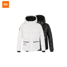 2 цвета Xiaomi Youpin Uleemark пальто DuPont бумажная куртка на гусином пуху 90% белый гусиный пух наполнение для мужчин и женщин