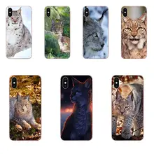 Colorido estilo para Huawei Honor Mate 7 7A 8 9 10 20 V8 V9 V10 G Lite jugar Mini Pro P inteligente Animal de Bobcats salvajes