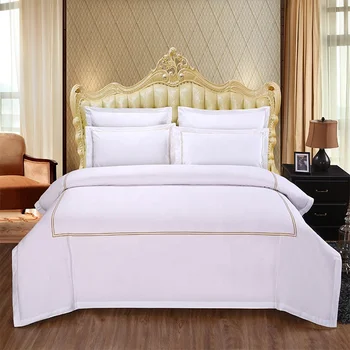 

Fashional design cotton embroidered hotel bedding duvet cover set