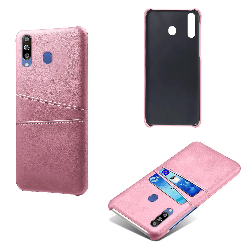 Для Samsung Galaxy M31 M30 M20 M10 A90 5G A80 A70 A60 Тонкий чехол из искусственной кожи с отделениями