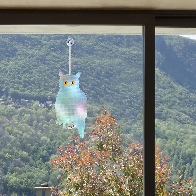2Db Madárriasztó Bagoly Reflektorok Lógó Reflektív Lemezek Kártevőirtó Eszköz - Image 2