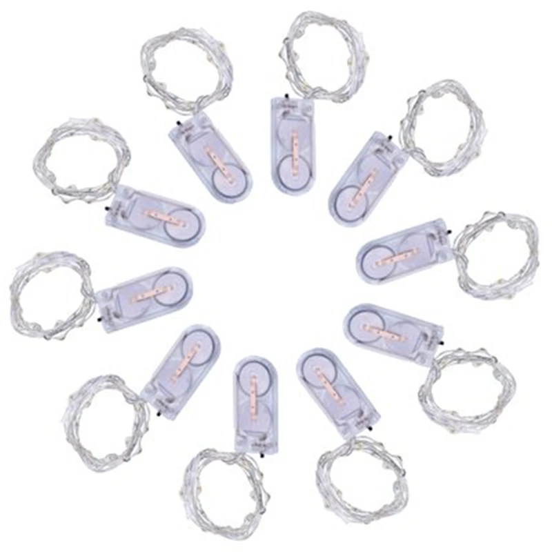 

LED String lights led Fairy Lights 2M 3M 5M Button Battery Operated Garland LED String Light for Xmas Wedding Party Decoration
