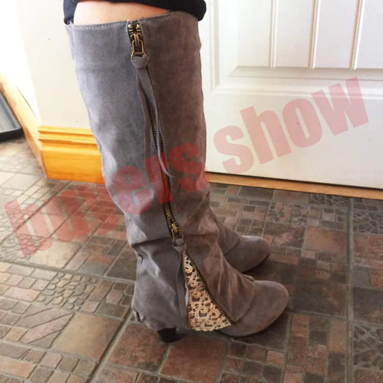 Chaussures femme/женские ботинки; зимние сапоги до колена; дизайнерские кружевные сапоги; Botas Mujer; женская обувь; botas mujer; invierno