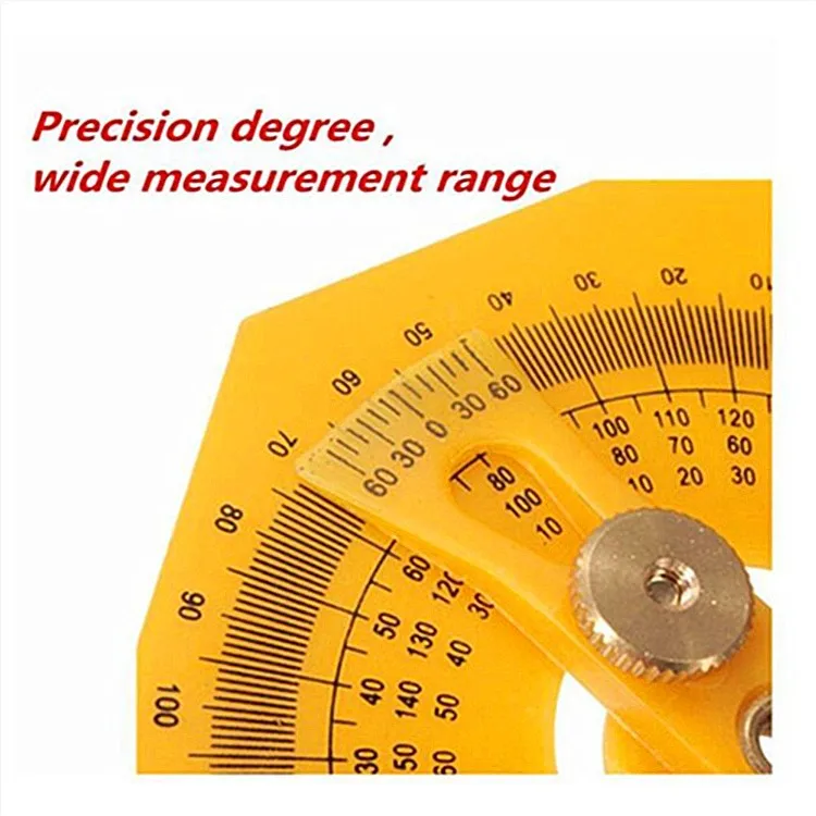Protractor And Angle Finder Woodworking Measurement Tool Woodworking Angle Ruler Plastic Protractor Measuring Tool 5