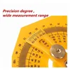 Protractor And Angle Finder Woodworking Measurement Tool Woodworking Angle Ruler Plastic Protractor Measuring Tool 5