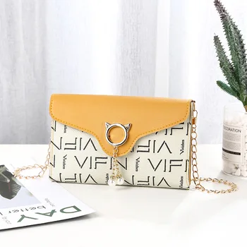 

Woman Chain Square Crossbody Bag Pearl Pendant Messenger Small Lether Bag Small and Large Mini Shoulder Bag hobos clutches #15