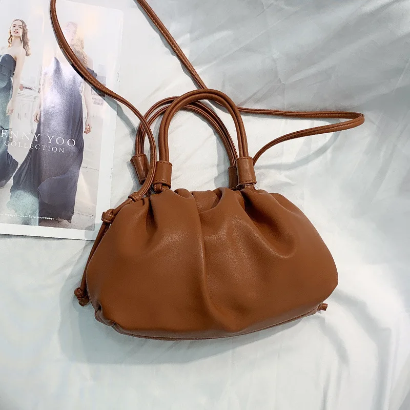 RAZALY Высококачественная дизайнерская брендовая сумка из искусственной кожи, маленькие сумочки, Дамский клатч на плечо, сумочка на цепочке - Цвет: Коричневый