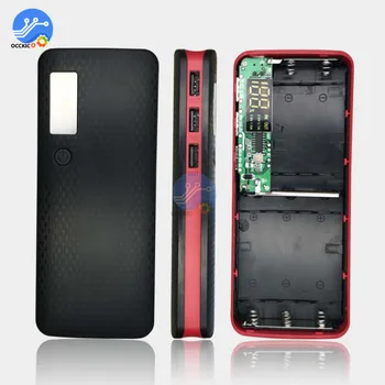 

5x 18650 Battery Charger Box 3 USB LCD Digital Display 5*18650 Battery Power Bank Holder Case Storage for Phone Charge