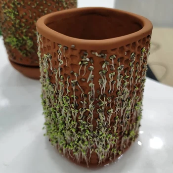 

Succulents Patio Windowsill Indoor Outdoor Retro Herbs Gift Planter Home Decor Self Watering Flower Pot Honeycomb Shape Balcony