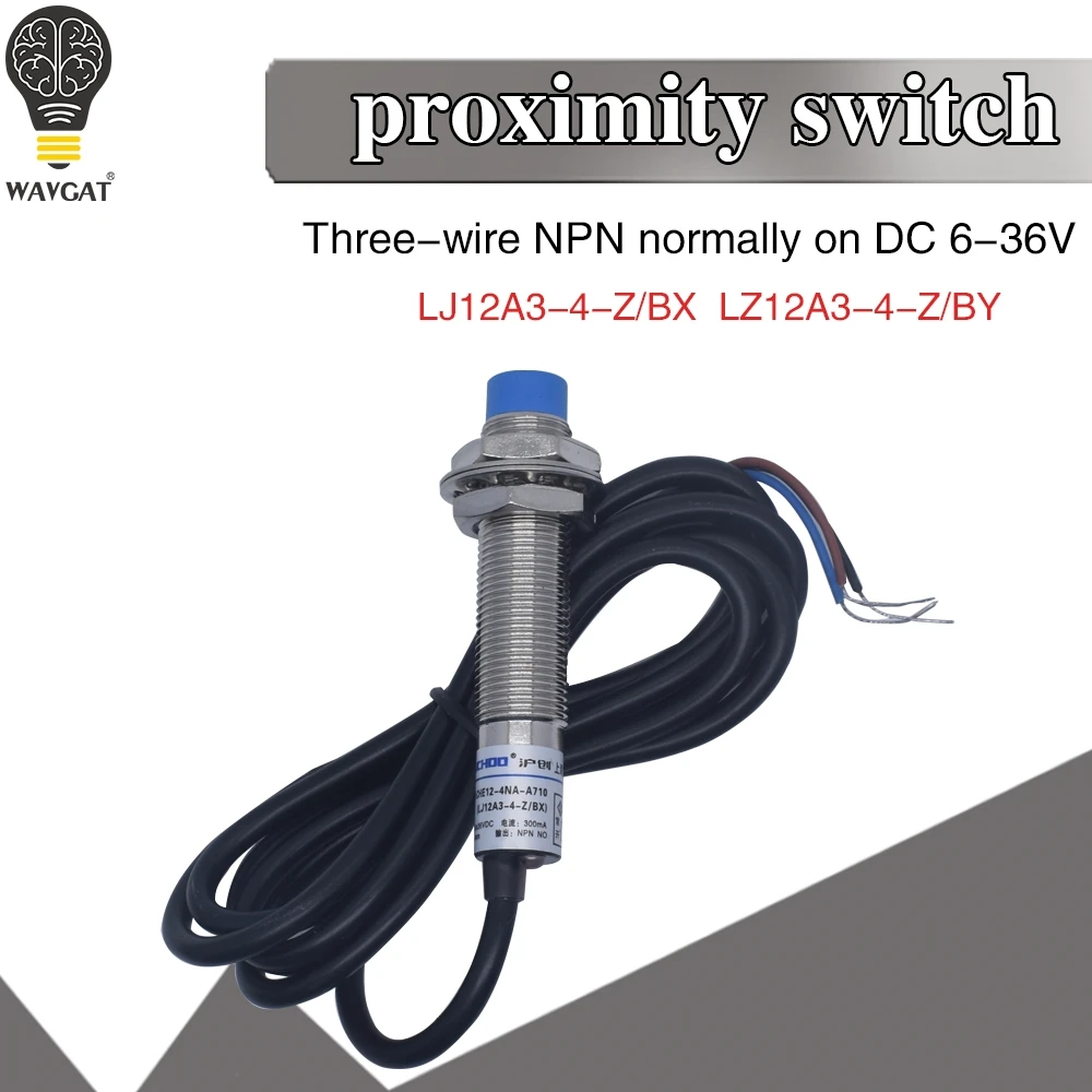 Бесплатная доставка Φ/BX LJ12A3 4 Z/Новый индуктивный датчик приближения NPN DC 6