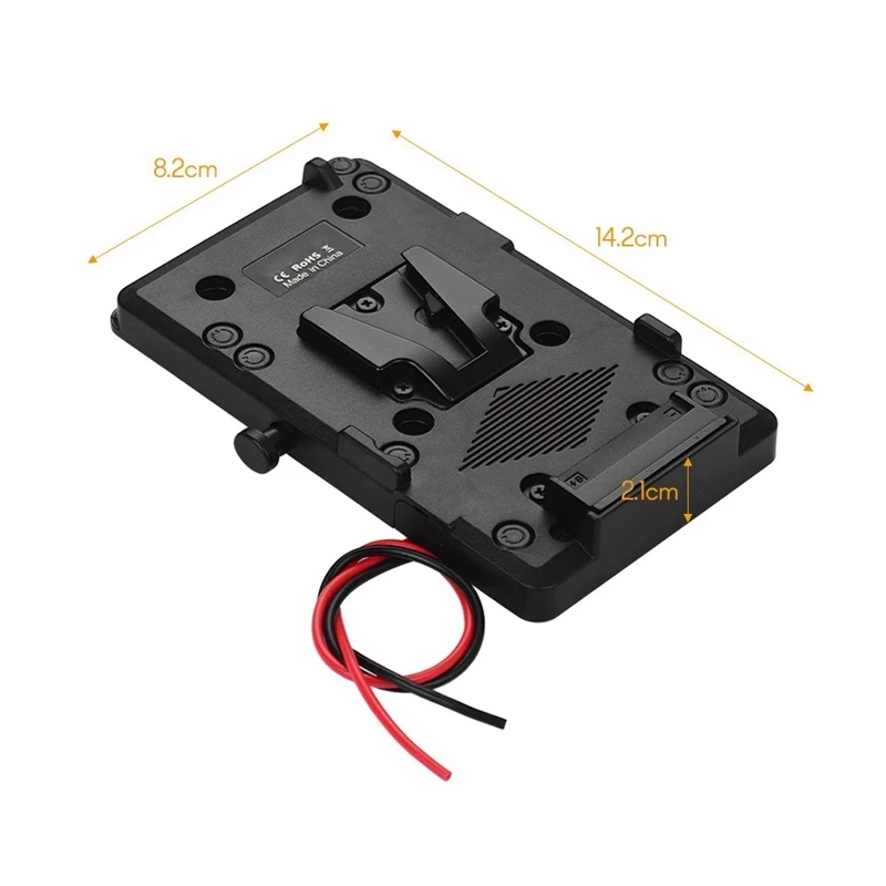 Задняя панель адаптер с D-Tap выходом для sony V-Mount V-Lock батарея Внешний для DSLR камеры видеокамера Видео светильник