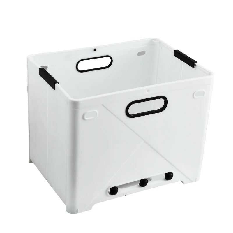 

Foldable Bathroom Storage Basket Wall-Mount Hamper Toilet Household Large Capacity Hamper Free Punching Clothing Storage Basket