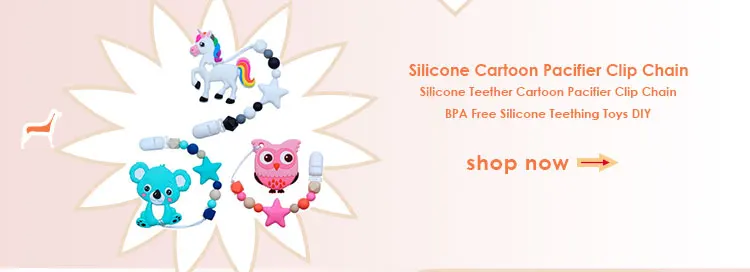 Description Picture 2 of itemBOBO.BOX 10pcs Baby Teething Toys Crown Silicone Beads Food Grade Silicone DIY Pacifier Chain Pendant Accessories Baby Teethers