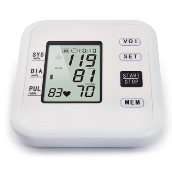 

Led Digital Arm Electronic Blood Pressure Monitor Automatic Intelligence Accurate Measuring Tensiometro