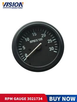 

RPMX100 Gauge 3031734 for KTA19 Marine Engine Tachometer Parts for Generator Digital RPM Meter