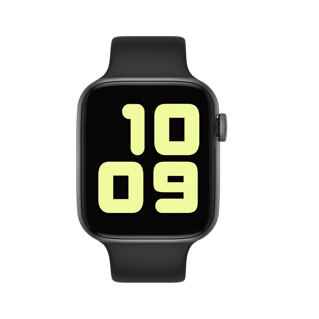 Умные часы IWO 8 Pro T5 со сменным ремешком, серия 4 iw8, умные часы, пульсометр, кровяное давление, спортивные часы для IOS, Android, PK, W34 - Цвет: black-black