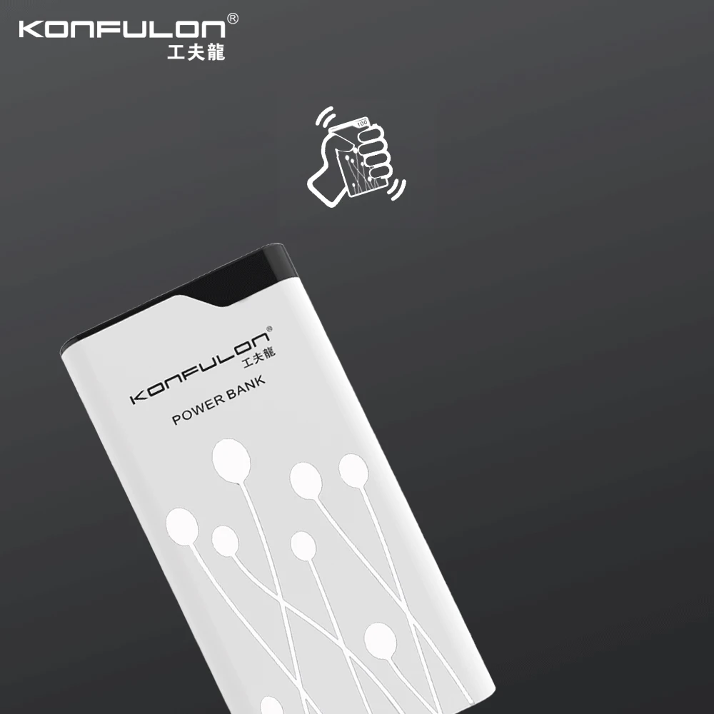 Power Bank10000mAh Светодиодный дисплей Портативный внешний аккумулятор для