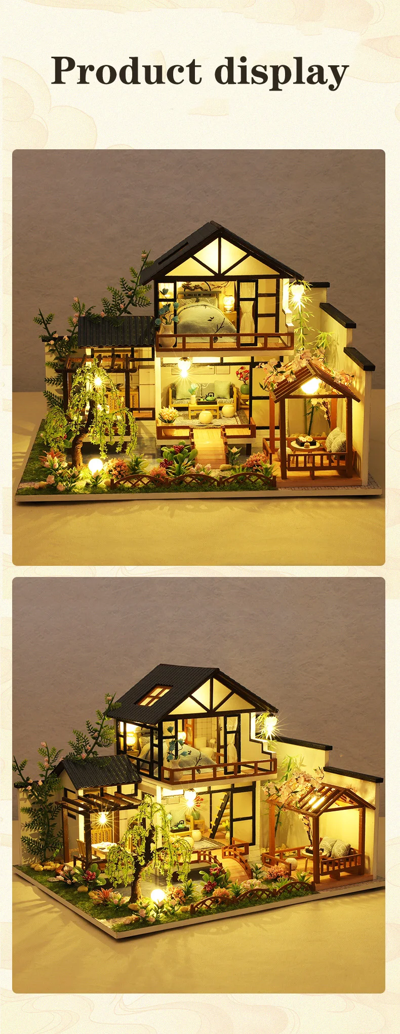 diy miniature house kit