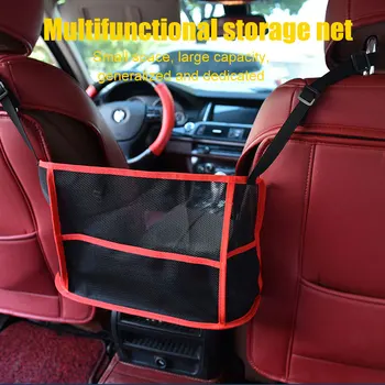 

Hot Organizer Seat Back Mesh Net Bag Purse Holder Driver Storage Netting Pouch J99