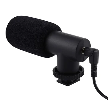 

Mini Unidirectional Condenser Microphone Mic K-song/Interview /Capacitor Recording Microphone 3.5mm Audio Interface Universal