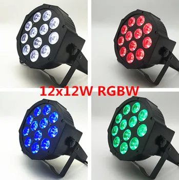

Special price 12x12W LED Par Light RGBW 4 in 1 LED Lantern DMX Control Light Party KTV Bar Dedicated Par Light Stage Light