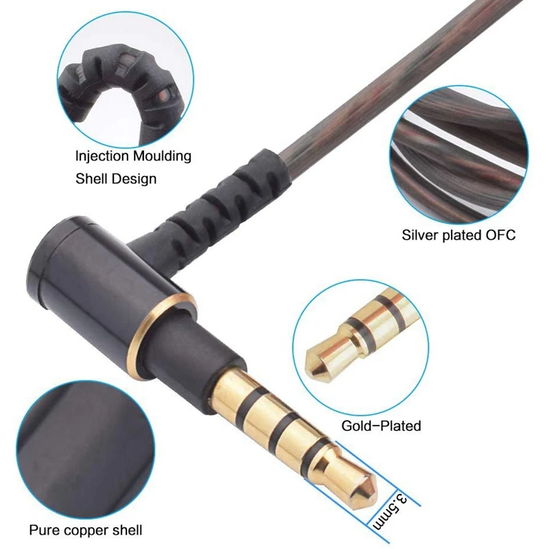 Replacement o Cable for Sony XBA N3AP N1AP Headphones Fits Many Headphones Upgrade Cord Headsets Wire Connecter