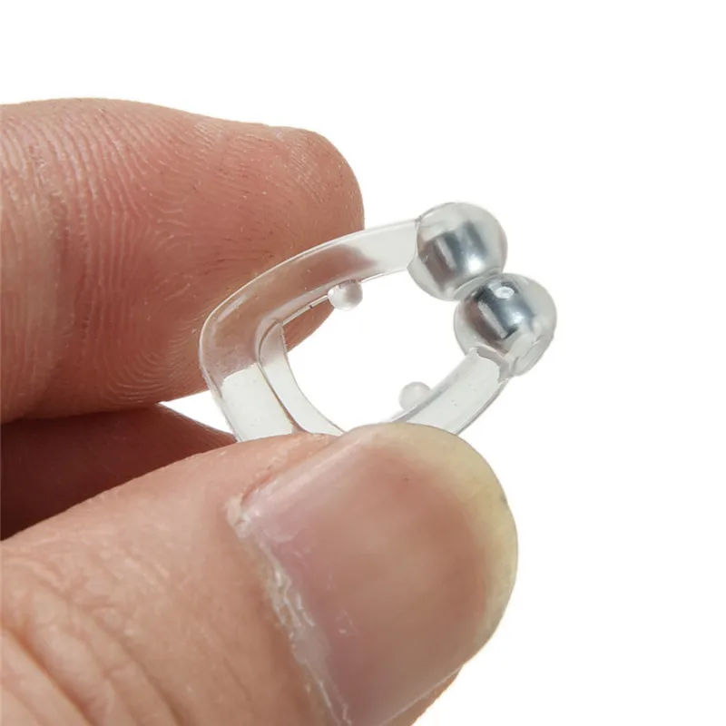 Силиконовый Магнитный храп Stoper мини устройство для сна с Чехол Популярный бренд распродажа анти Snoe нос чип
