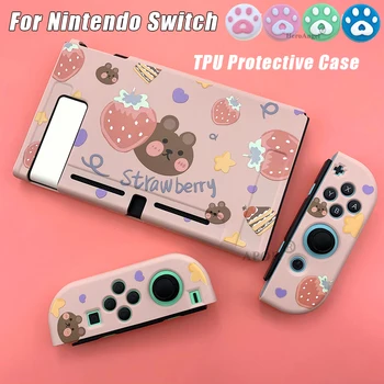 

2020 NEW Nintendo switch Cute Case Nintendo Switch Lite Accessories Soft TPU Shell Cover for Nintendos Switch Skin Colorful