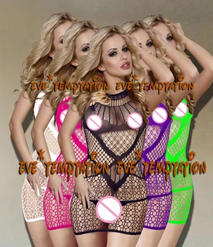 

sexy lingerie costumes underwear strapless product Garter Catsuit erotic babydoll dress Translucent white garters Nightwear A167