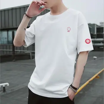 

2020 new man casual short-sleeved cotton t-shirt male fashion round neck cotton tshirt man bottoming clothing half-sleeve tops