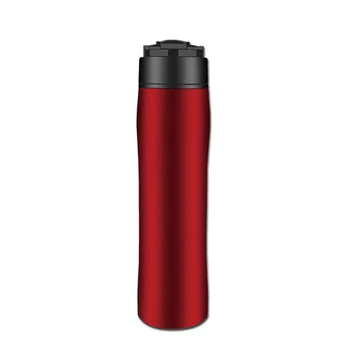 

Portable Thermos Cup Stainless Steel Travel W/ Coffee Plunger Coffee Maker Press Mug Pot For Hand Coffee Tea Bubble Fruit Insula