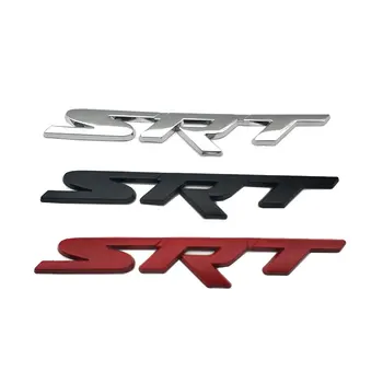 

Car Styling Metal 3D SRT Letter Badge Emblem Sticker Decal For Dodge journey challenge Charger RAM Car Accessories