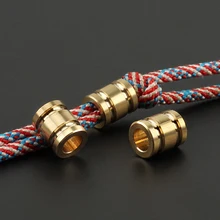 1 шт. латунный нож шарик Зонт EDC веревочный кулон DIY тканые веревки аксессуары