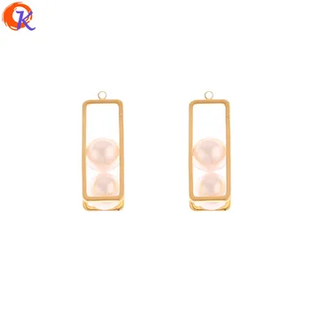

Cordial Design 30Pcs 9*26MM Jewelry Accessories/Earrngs Findings/Genuine Gold Plating/Imitation Pearl/Hand Made/DIY Charms