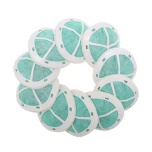 10 шт., Электрический респиратор, фильтр для очистки воздуха, Сменный фильтр, картридж против пыли, PM2.5, анти-дымка для FA-601, электрическая маска