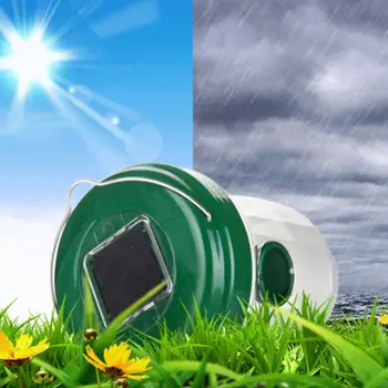 

Fly Trap Green LED Ultraviolet Solar Pest Outdoor Insect Trap Wasp Trap Catcher Flies Garden Hanging Economic Convenient