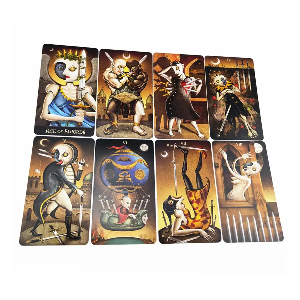 78 Sheets English Board Games Deviant Moon Tarot Cards Oracle Card For Family Party Cards Table Playing Deck Game Entertainment 78 Sheets English Board Games Deviant Moon Tarot Cards Oracle Card For Family Party Cards Table Playing Deck Game Entertainment
