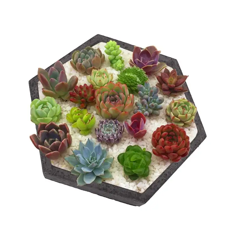 Цементный цветочный горшок силиконовая форма для цемента ваза MoldsRhombus в форме Шестиугольника геометрические домашние рукодельные украшения Горшки суккулентные растения
