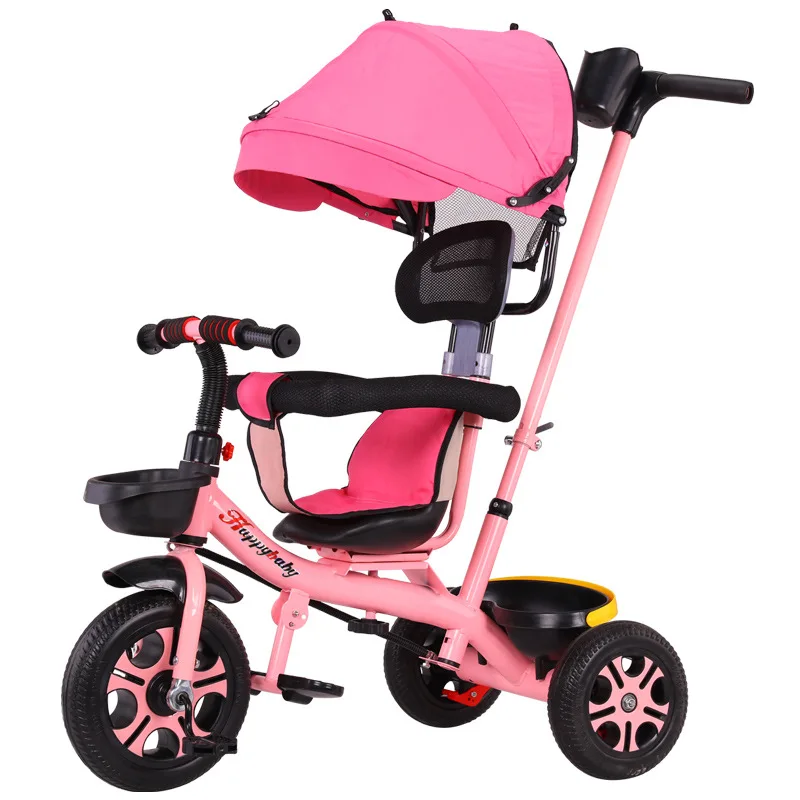 Baby Tricycle 0-6 Years Old Multi-function Baby Rotating Seat Stroller Tricycle Bicycle Children Can Ride Bicycle Trike