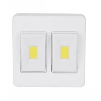 

Cob Led Cordless Switch Wall Battery Operated Cabinet Closets Home Night Light