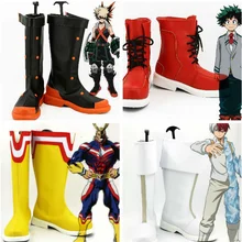 Boku No Hero Academy Izuku Midoriya/Обувь для костюмированной вечеринки; ботинки для косплея «Мой герой»; Bakugou; обувь Shoto Todoroki