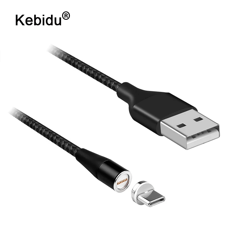 

kebidu USB Type C Cable for xiaomi redmi k20 pro USB C Mobile Phone Cable 3A Fast Charging Data Cable for USB Type-C Devices